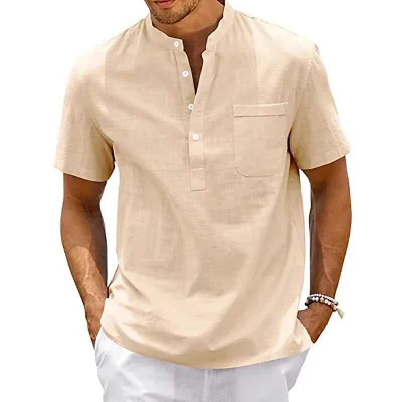 Men's Helios Short Sleeve Shirt – The Sun-Kissed Essential