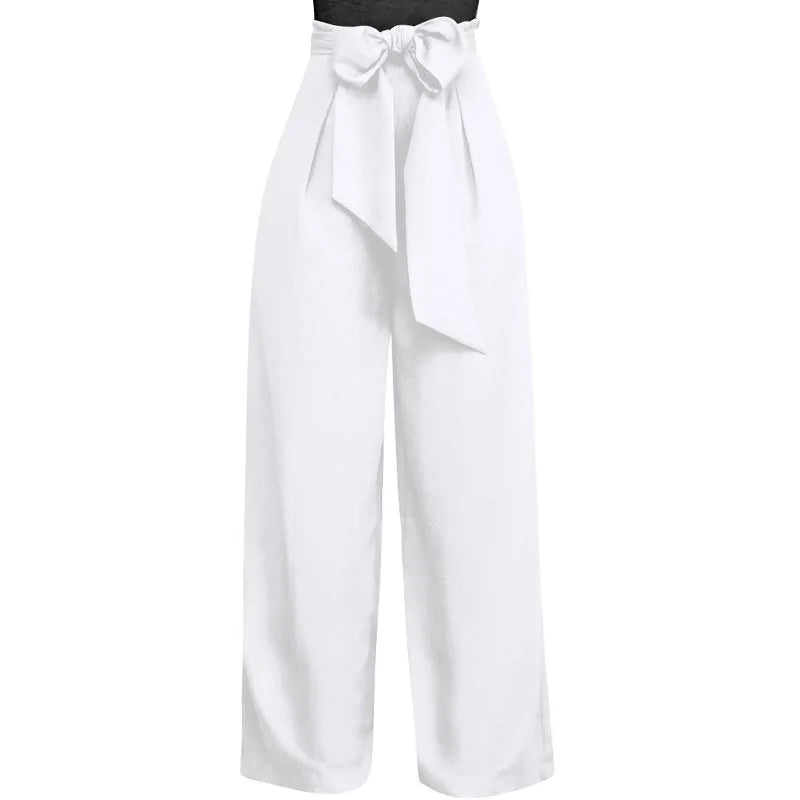 Relaxed Fit Palazzo Trousers