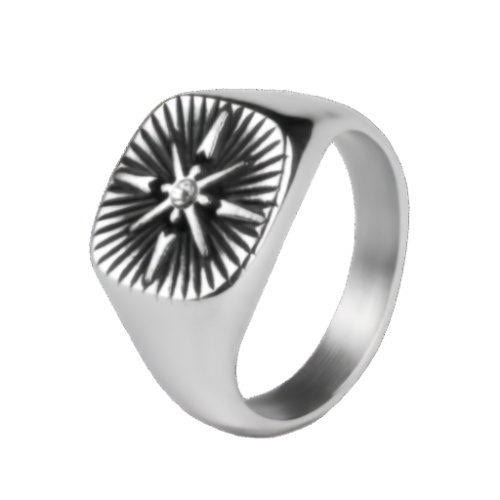 Hõrae Star Signet Ring - Embrace Celestial Elegance