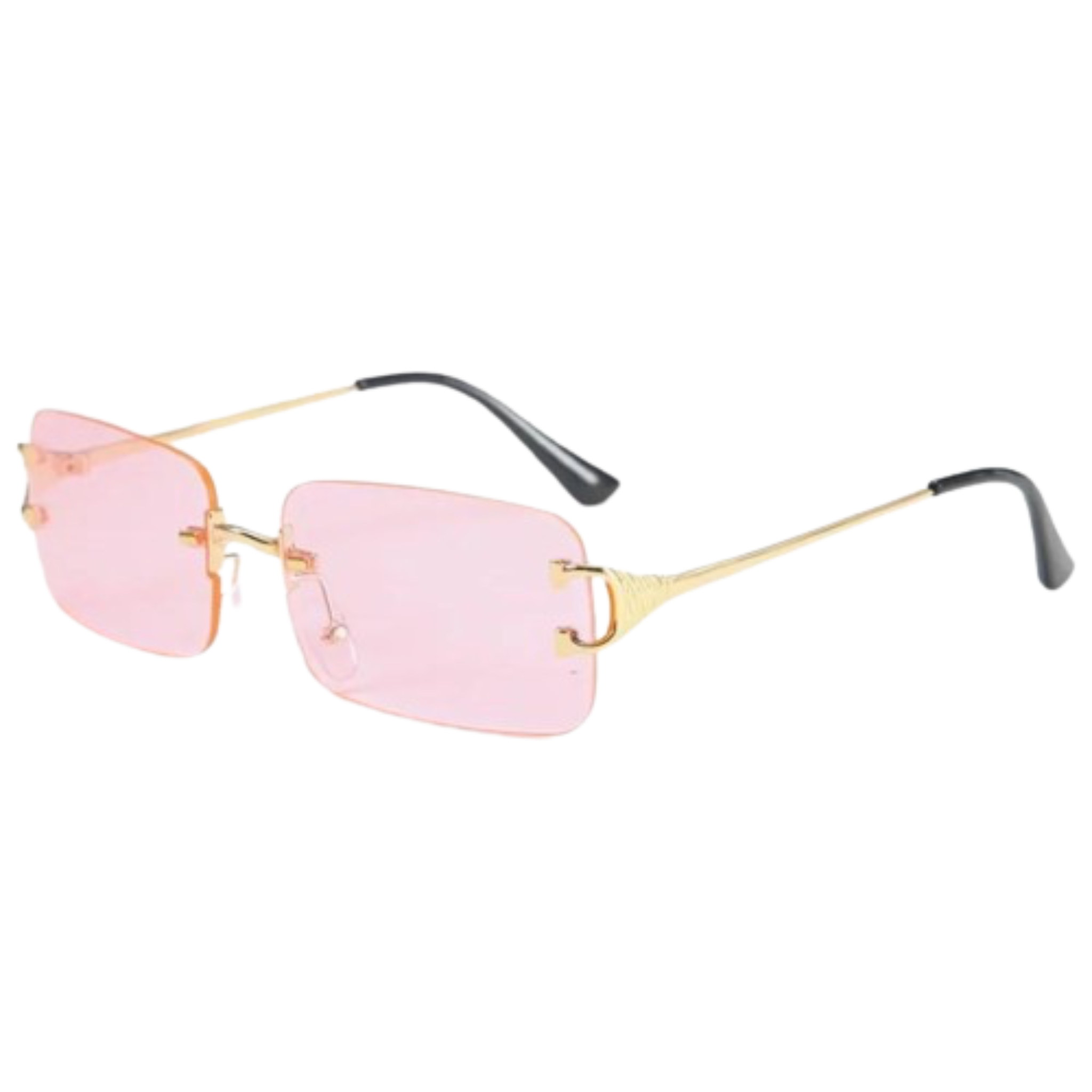 õrae Rectangular Rimless Sunglasses Hõrae Rectangular Rimless Sunglass