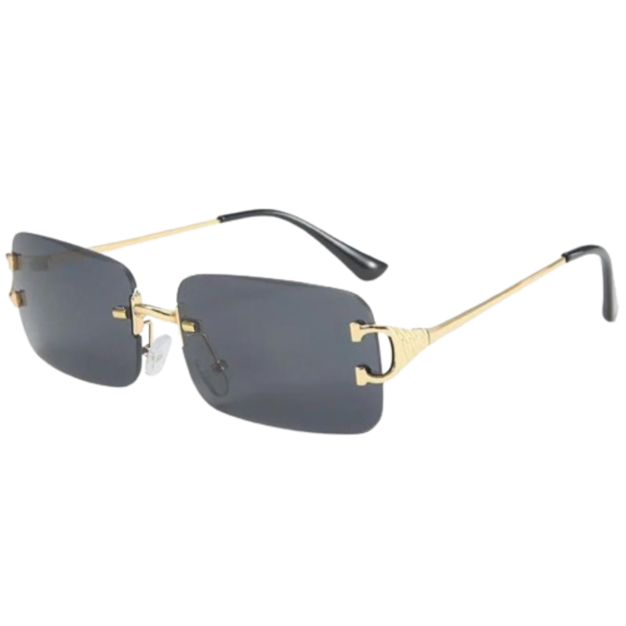 õrae Rectangular Rimless Sunglasses Hõrae Rectangular Rimless Sunglass