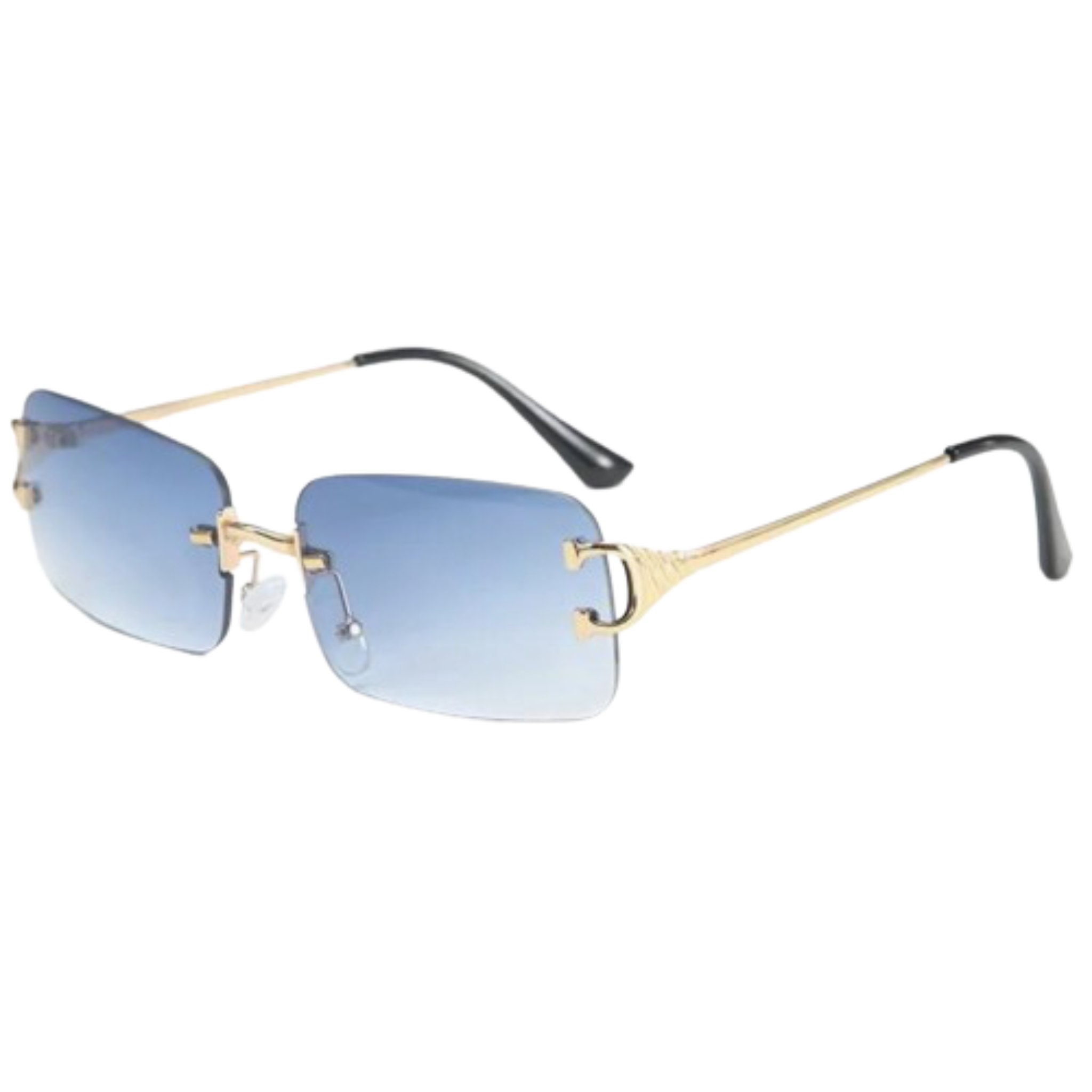 õrae Rectangular Rimless Sunglasses Hõrae Rectangular Rimless Sunglass