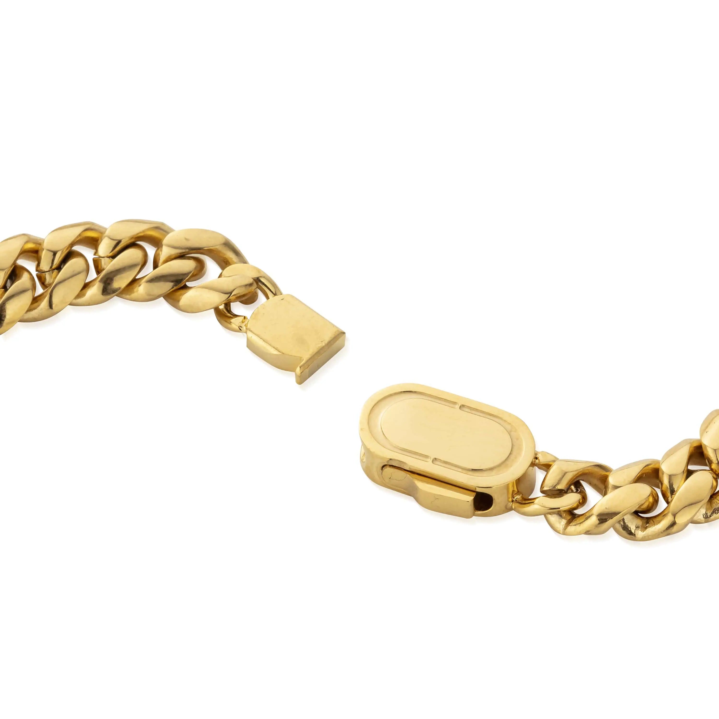 Hõrae Cuban Bracelet Gold - Timeless Elegance and Bold Luxury