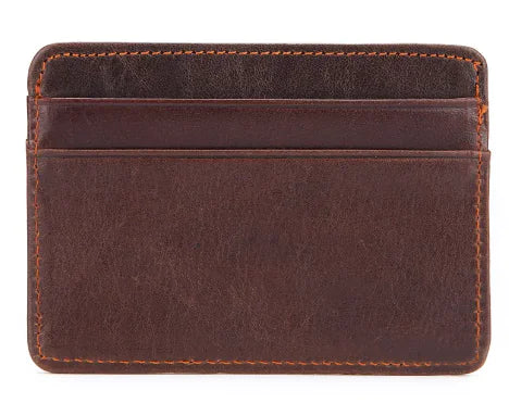 Genuine Leather Slim Card Holder