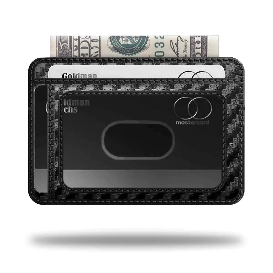 Carbon AirTag Wallet