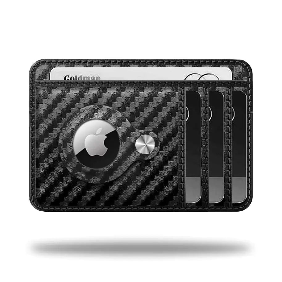 Carbon AirTag Wallet