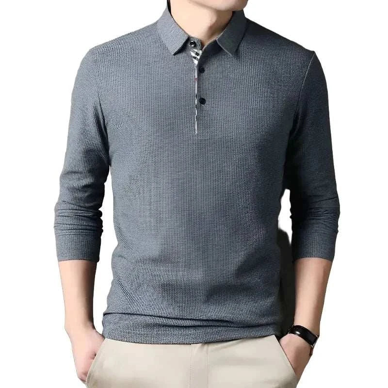 Hõrae Long Sleeve Polo Shirt - Stylish Comfort for Any Occasion