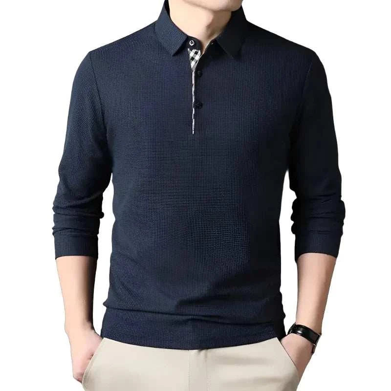 Hõrae Long Sleeve Polo Shirt - Stylish Comfort for Any Occasion