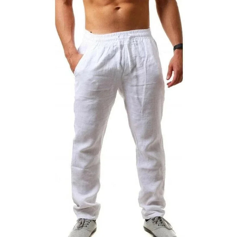 Men's Elysian Linen Sweatpants – The Afterlife of Comfort