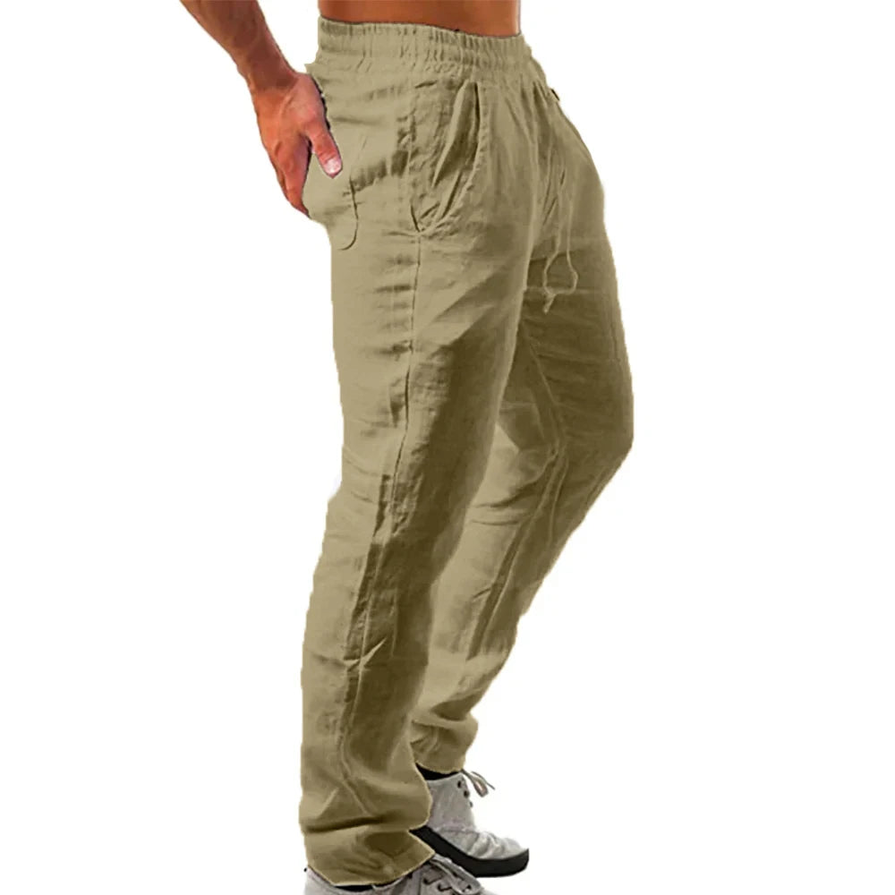 Men's Elysian Linen Sweatpants – The Afterlife of Comfort