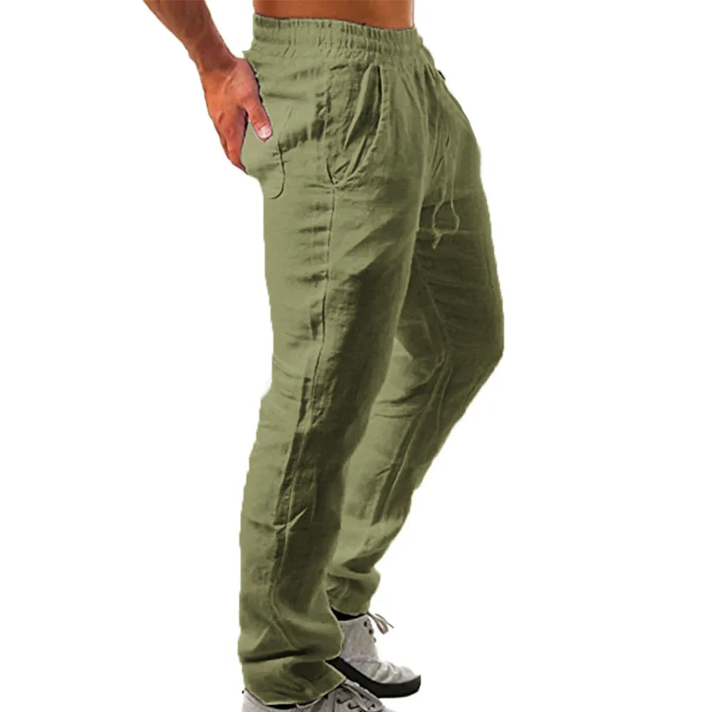 Men's Elysian Linen Sweatpants – The Afterlife of Comfort