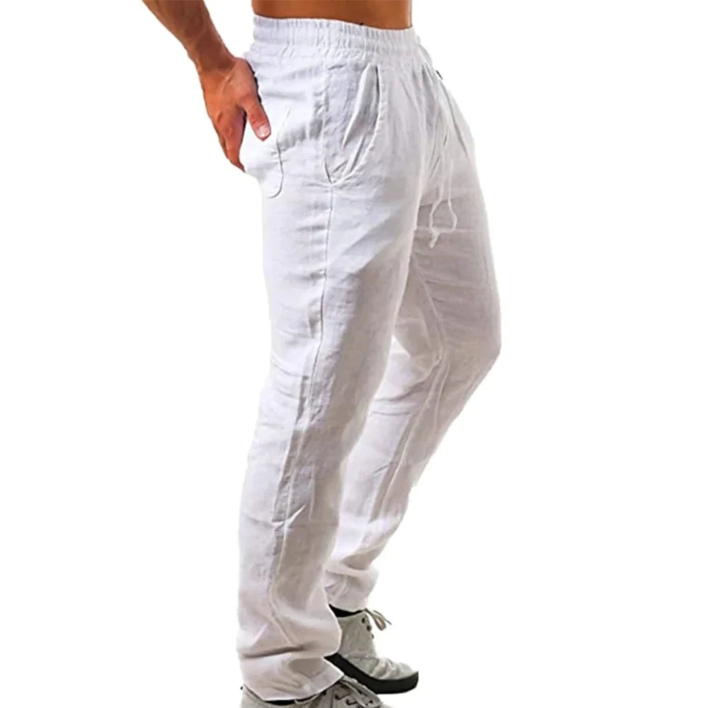 Men's Elysian Linen Sweatpants – The Afterlife of Comfort