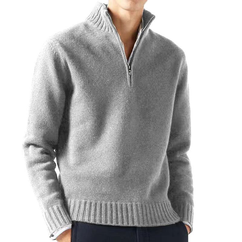 Men's Chiron Half-Zip – The Centaur's Wisdom in Wool