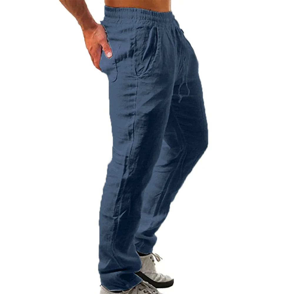 Men's Elysian Linen Sweatpants – The Afterlife of Comfort
