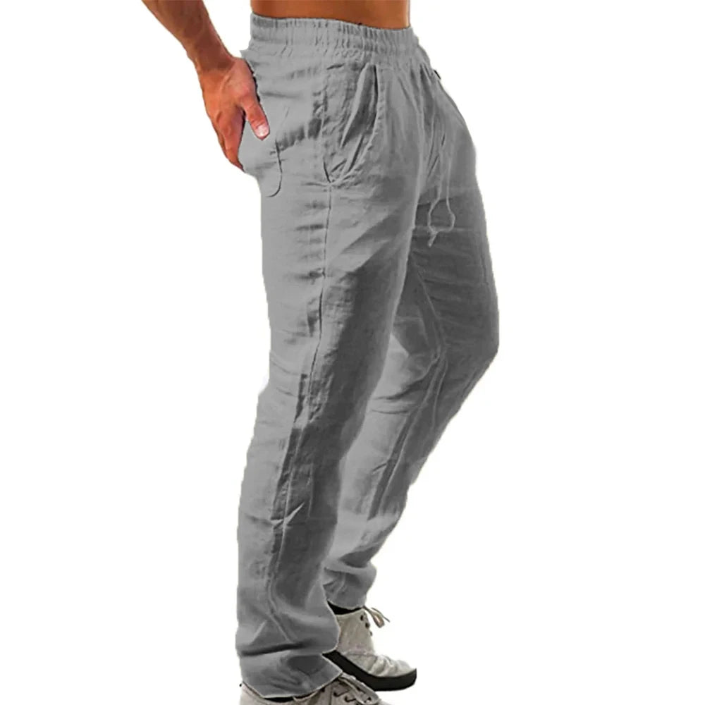 Men's Elysian Linen Sweatpants – The Afterlife of Comfort