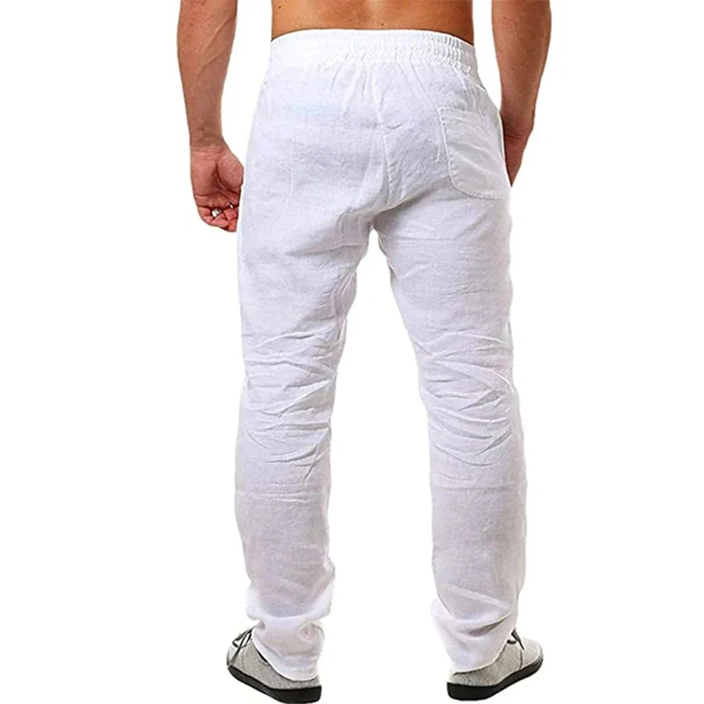 Men's Elysian Linen Sweatpants – The Afterlife of Comfort