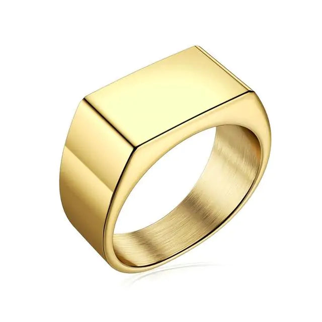 Hõrae Orthogonio Ring - Bold Geometric Elegance