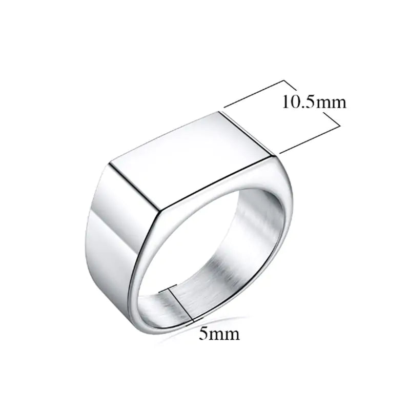 Hõrae Orthogonio Ring - Bold Geometric Elegance