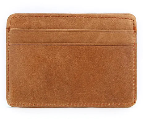 Genuine Leather Slim Card Holder