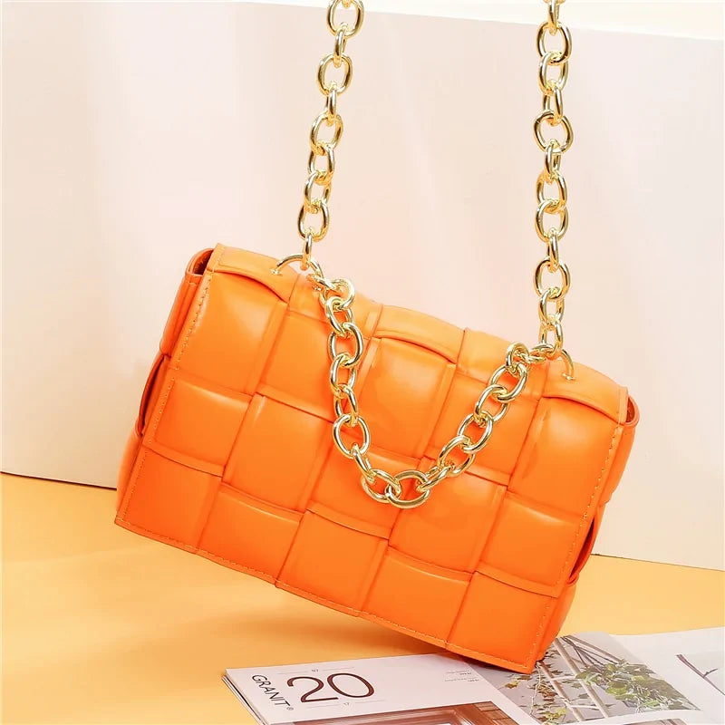 Structured Square Crossbody Bag