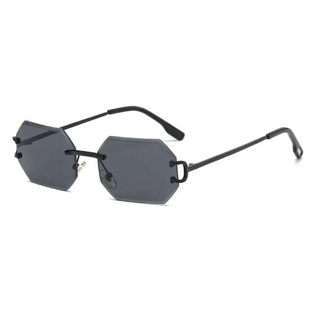 Rimless Octagonal Shades