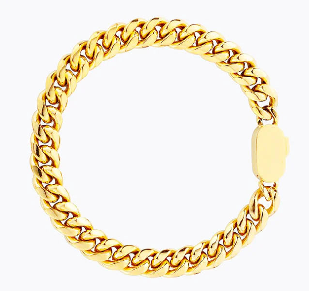 Hõrae Cuban Bracelet Gold - Timeless Elegance and Bold Luxury