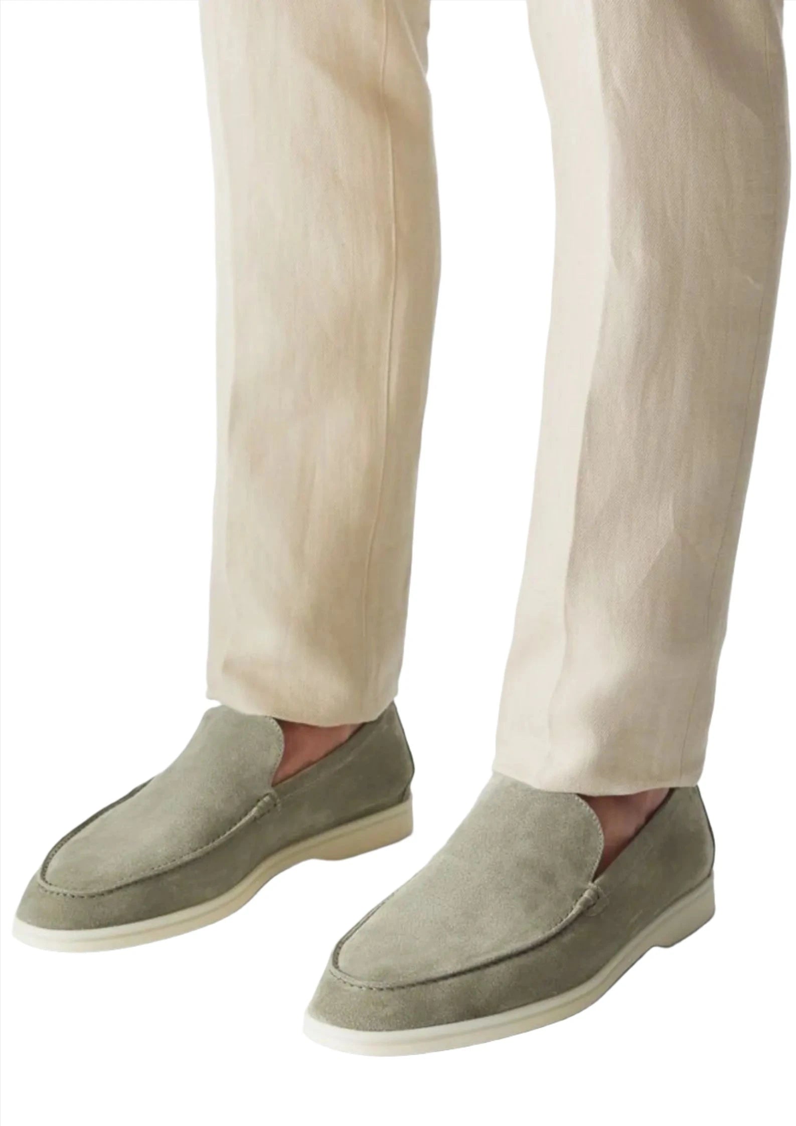 Suede Loafers