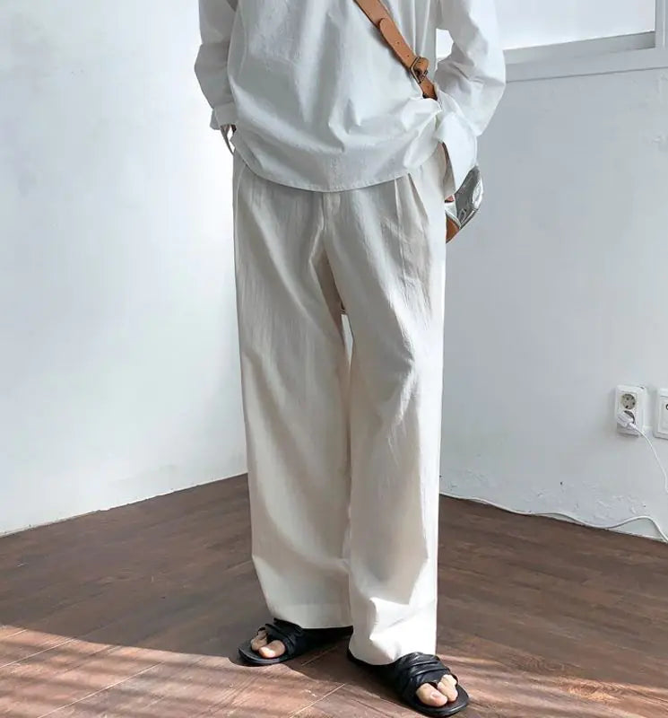 Linen Drape Pants