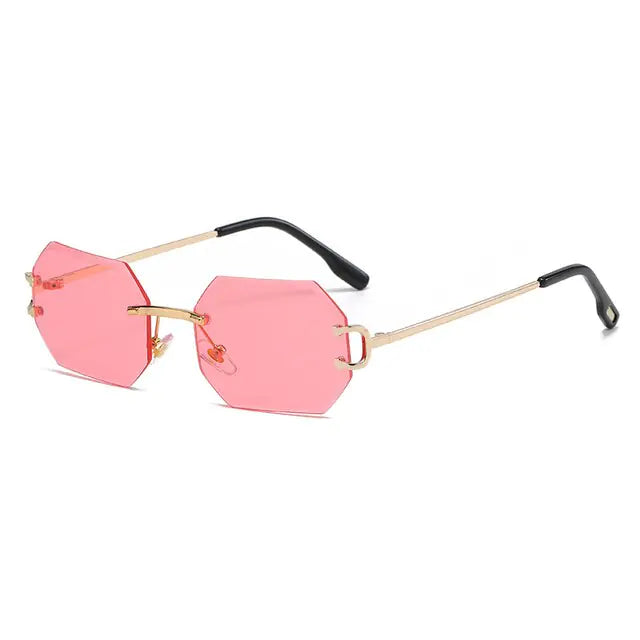 Rimless Octagonal Shades