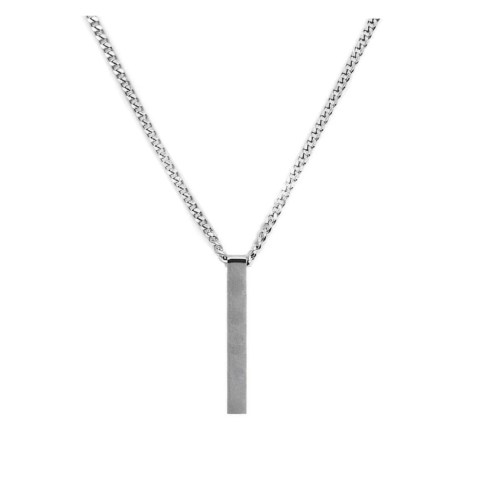 Hõrae Rectangle Necklace - Modern Elegance with Geometric Flair