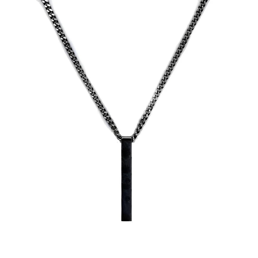 Hõrae Rectangle Necklace - Modern Elegance with Geometric Flair