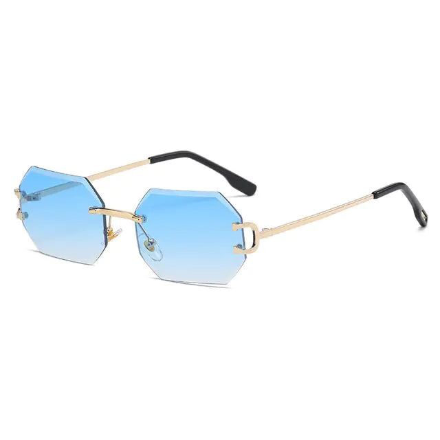 Rimless Octagonal Shades