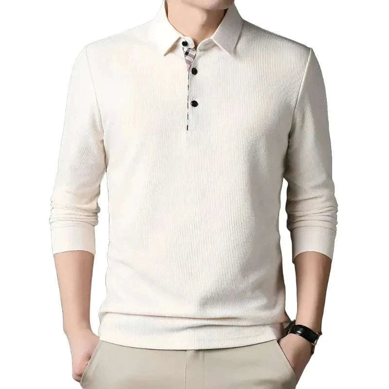 Hõrae Long Sleeve Polo Shirt - Stylish Comfort for Any Occasion