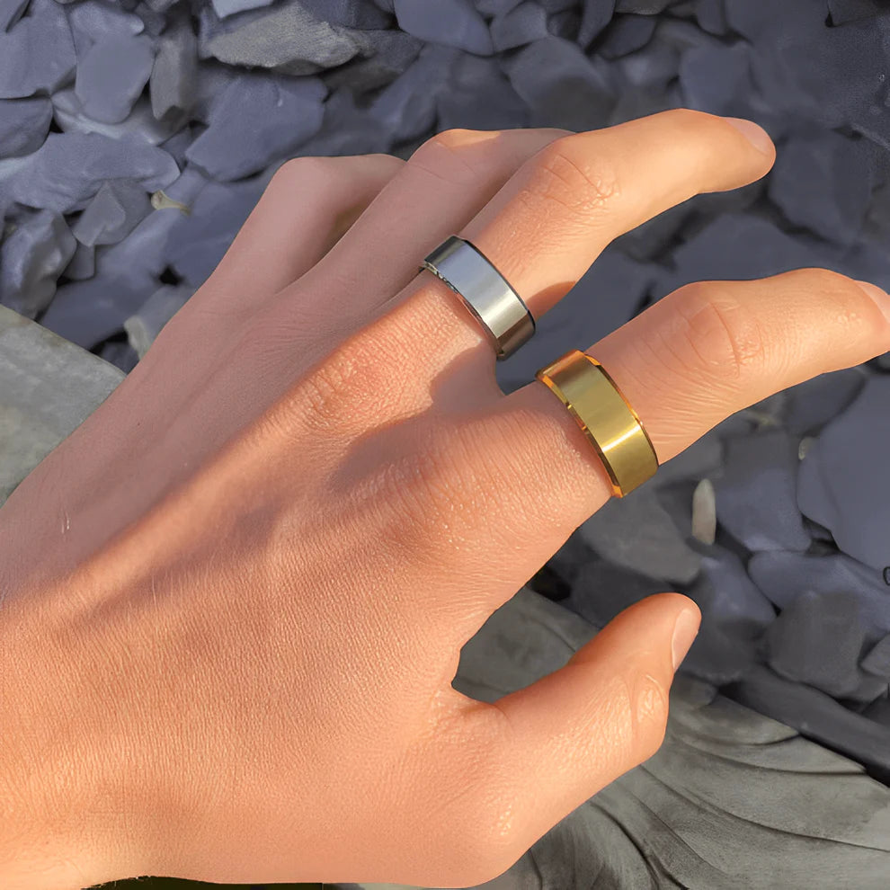 Hõrae Simplicity Ring - Timeless Elegance in a Minimalist Design